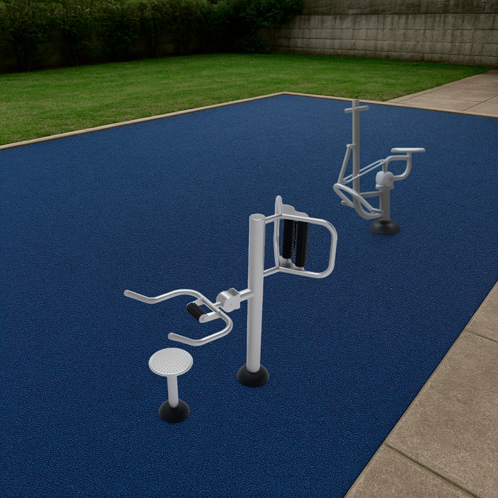 Saco Granulo 25K EPDM Azul Oscuro Play Plaza Play Plaza