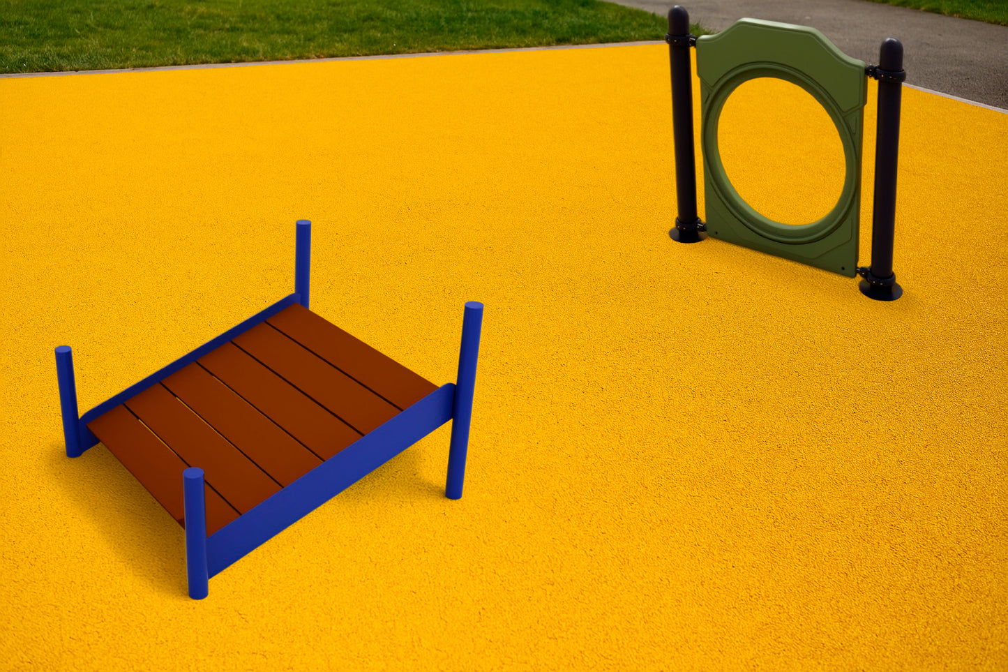 Saco Granulo 25K EPDM Amarillo Play Plaza Play Plaza