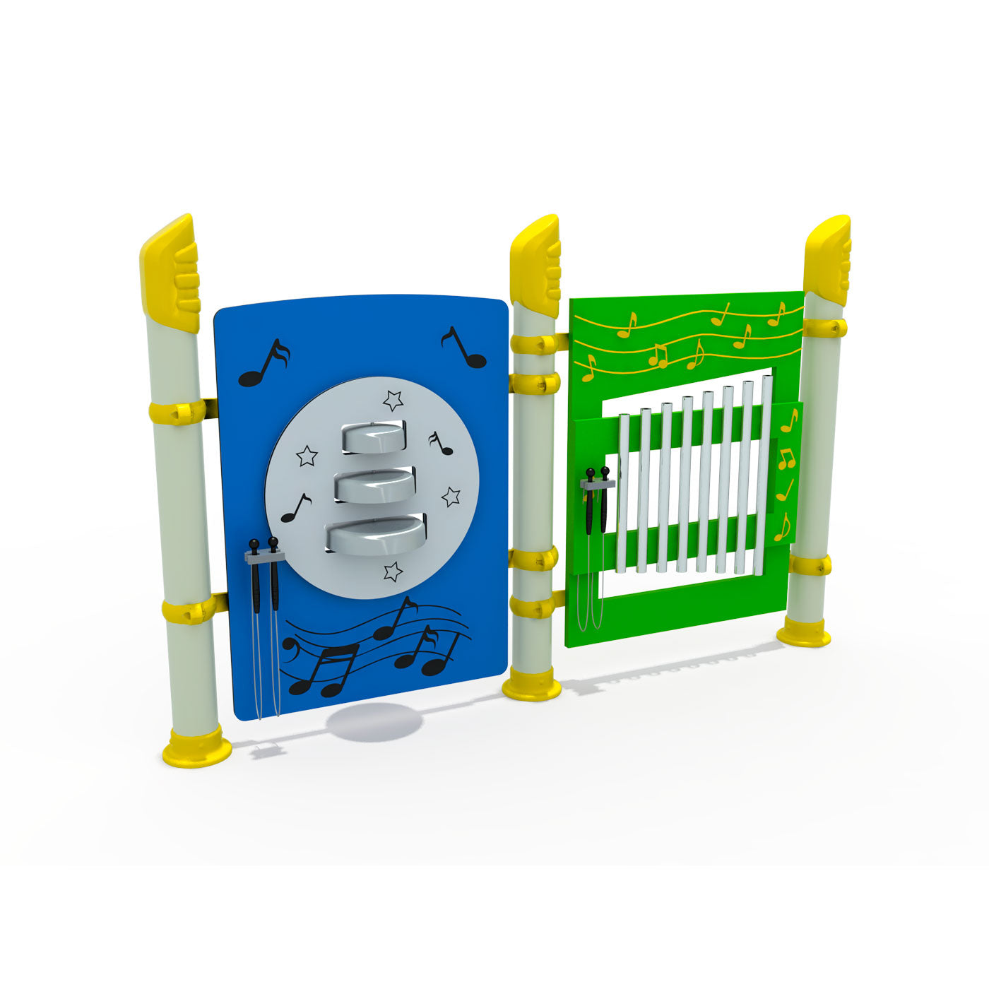Panel Interactivo Doble 05 Play Plaza Play Plaza