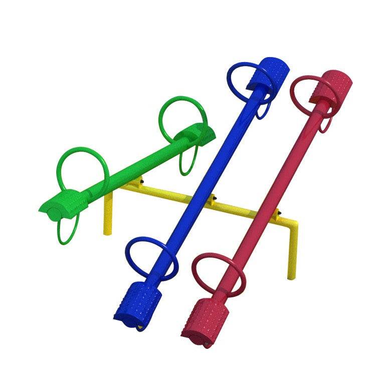 Balancín Plaza 3 Estación Premium - Play Plaza