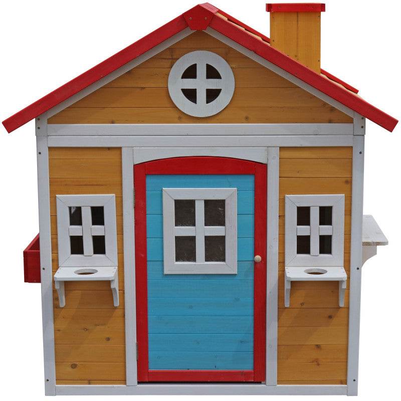 Casita Pintura Para Juegos Infantiles De Madera Casa De Juego