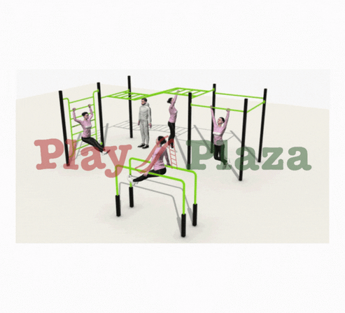 Circuito Calistenia-Circuitos-HBSF08-Calistenia - Street Fitness-Play Plaza