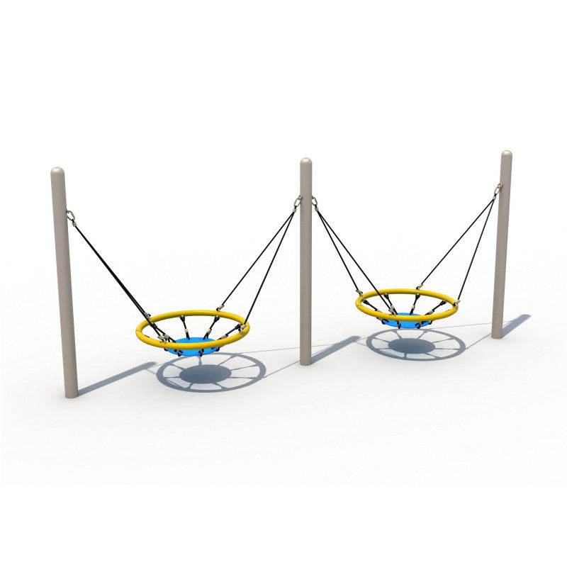 Columpio Circular Dual - Play Plaza