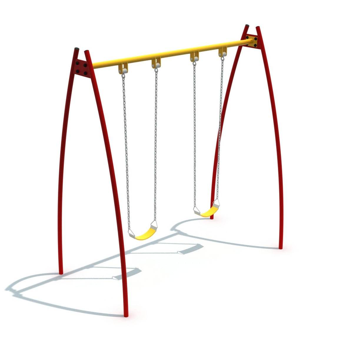 Columpio Doble Arco Pro - Play Plaza
