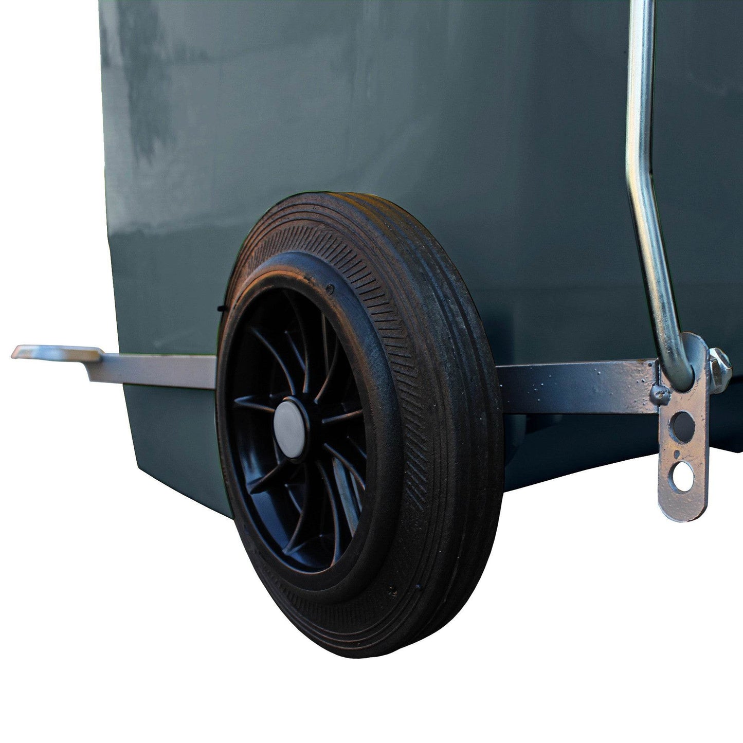 Contenedor con Pedal 120 lts Gris - Play Plaza