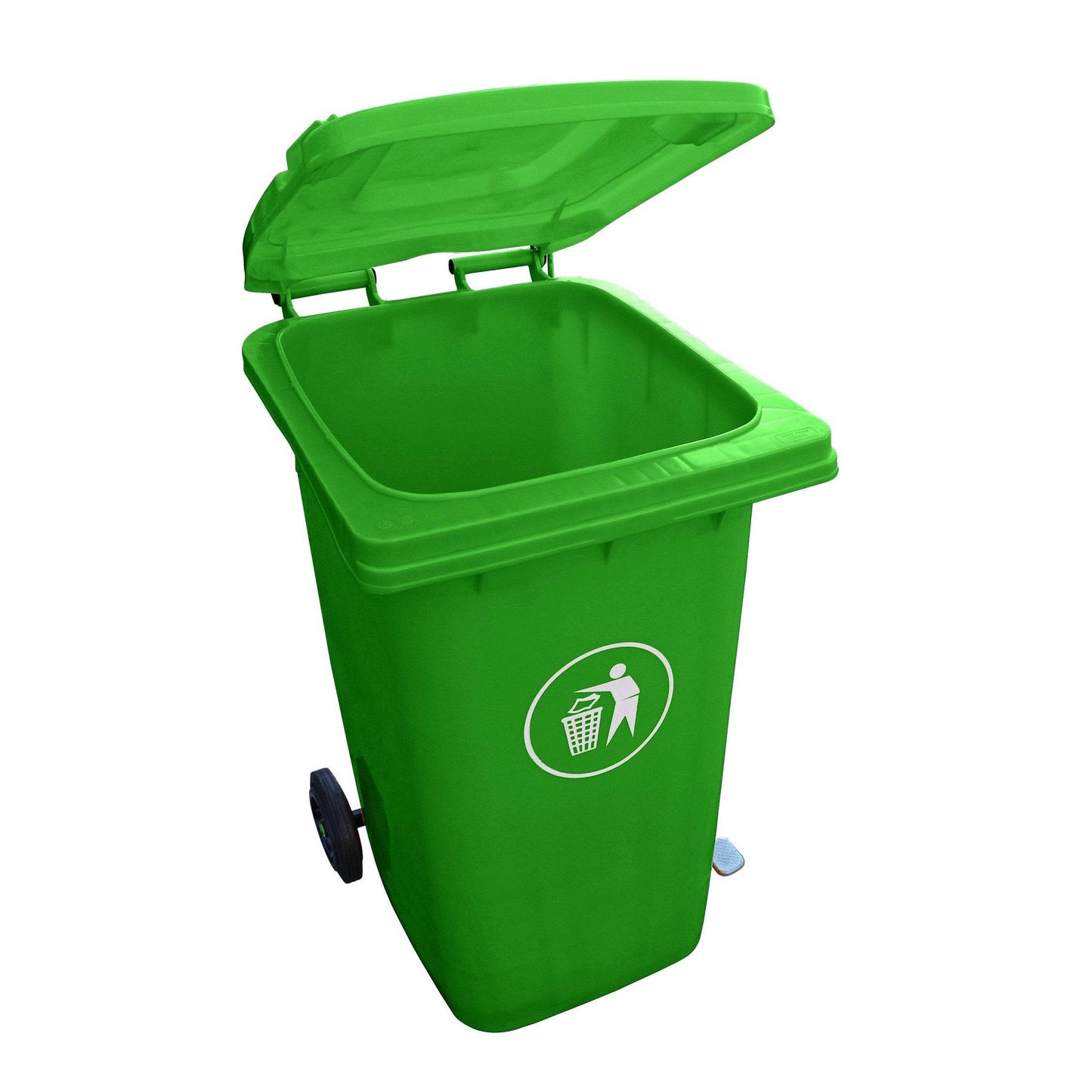 Contenedor con Pedal 120 Lts Verde - Play Plaza