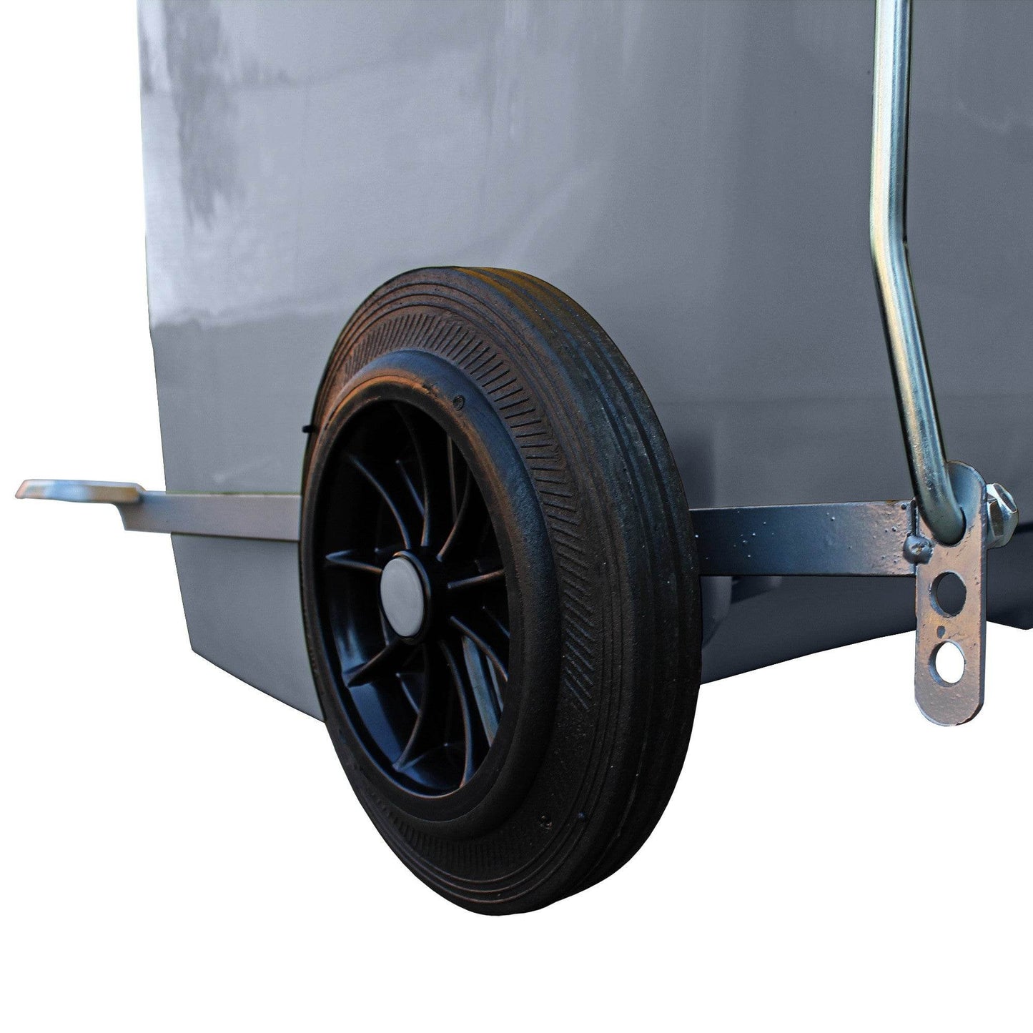 Contenedor con Pedal 240 Lts Gris - Play Plaza