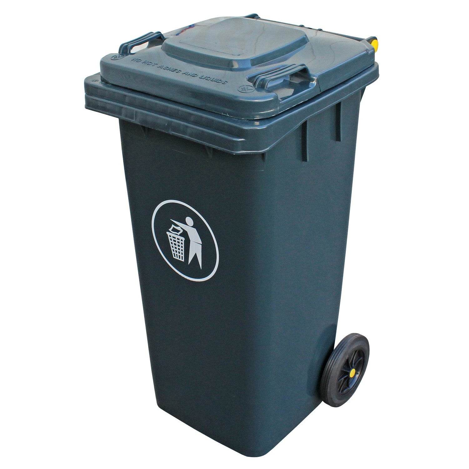 Contenedor de Basura 120 Lts Gris - Play Plaza