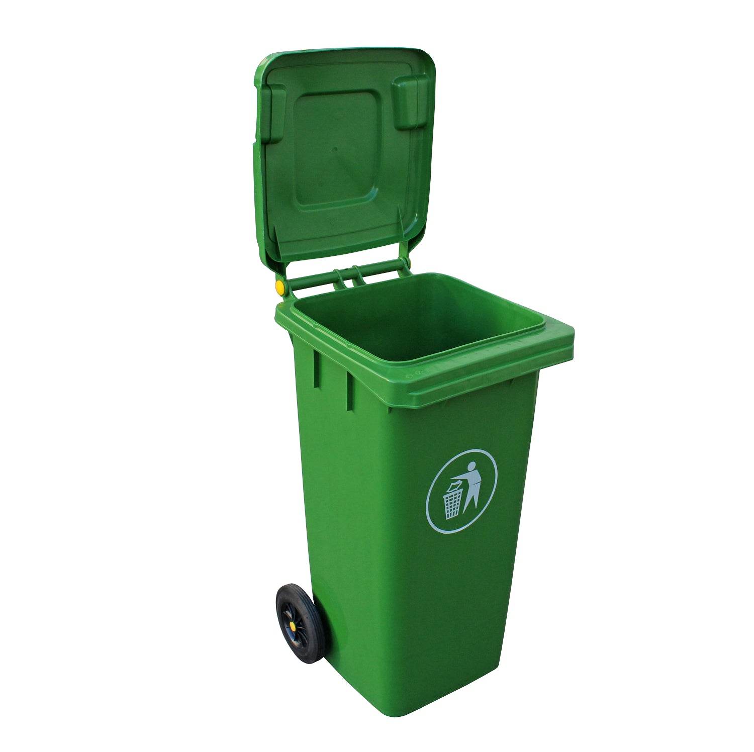 Contenedor de Basura 120 Lts Verde - Play Plaza