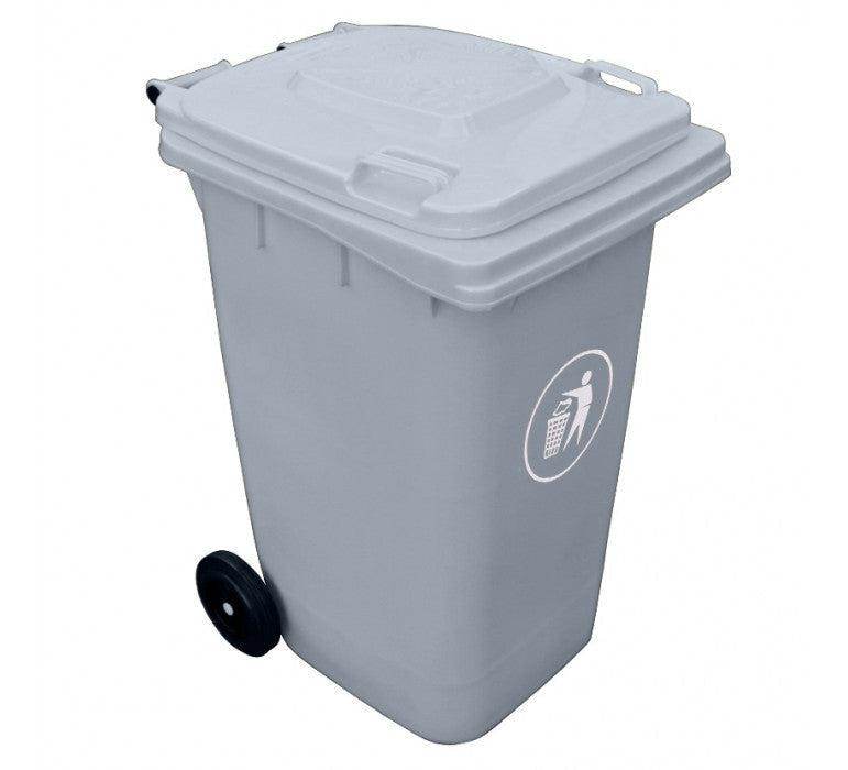 Contenedor de Basura 360 Lts Gris - Play Plaza