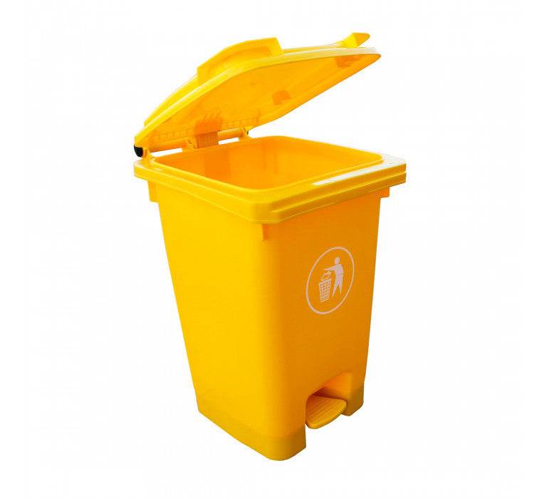 Contenedor de Basura 60 Lts Amarillo - Play Plaza
