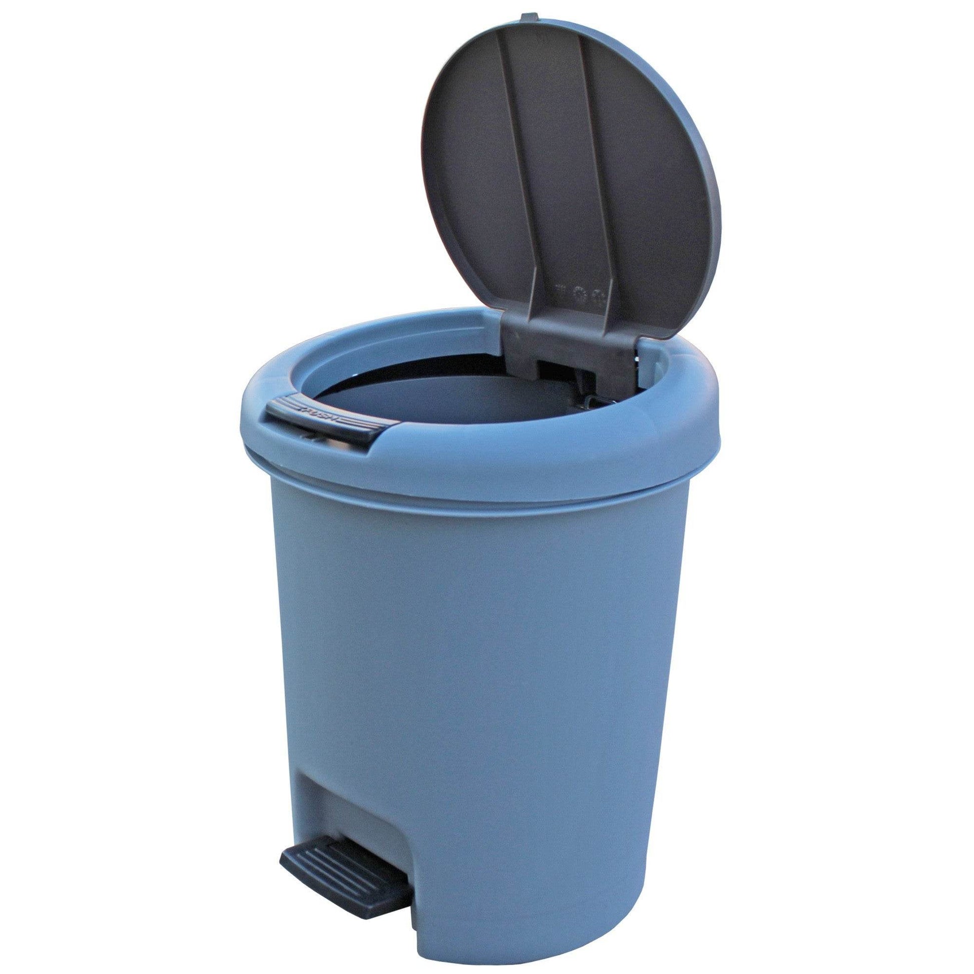 Contenedor de Basura Gris 15 Lts - Play Plaza