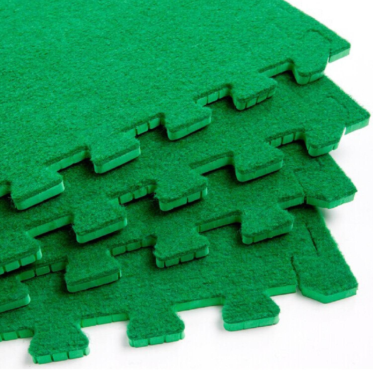 Goma Eva Pasto 100x100x18 mm - Play Plaza
