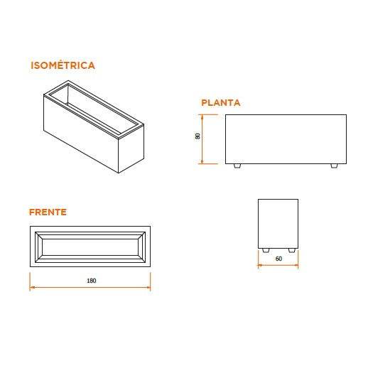 Jardinera Hormigón 80 cm-Jardinera Hormigón-HBAU26-Play Plaza