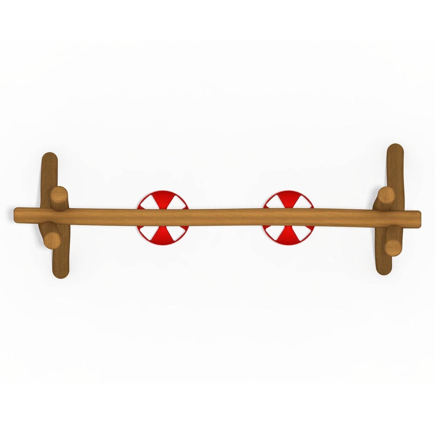 Juego Madera Bosque Columpio Doble - Play Plaza
