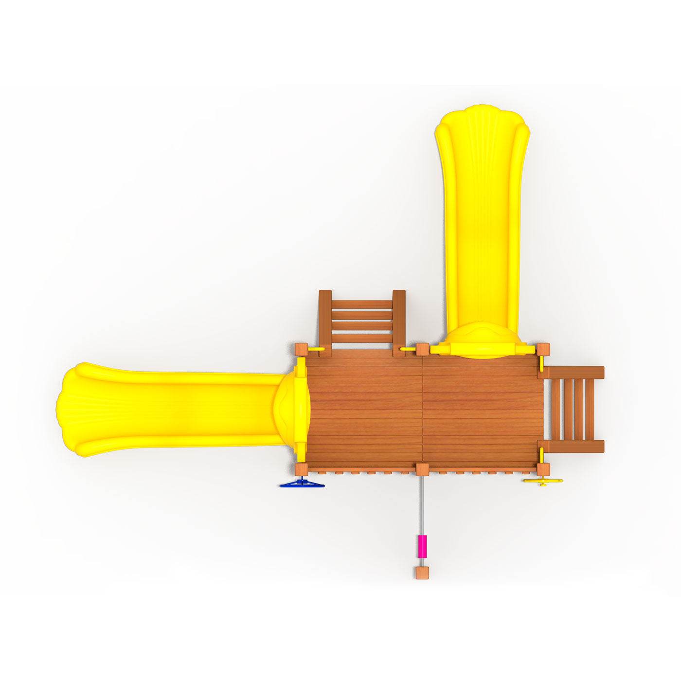 Juego Madera Plaza 02 - Play Plaza