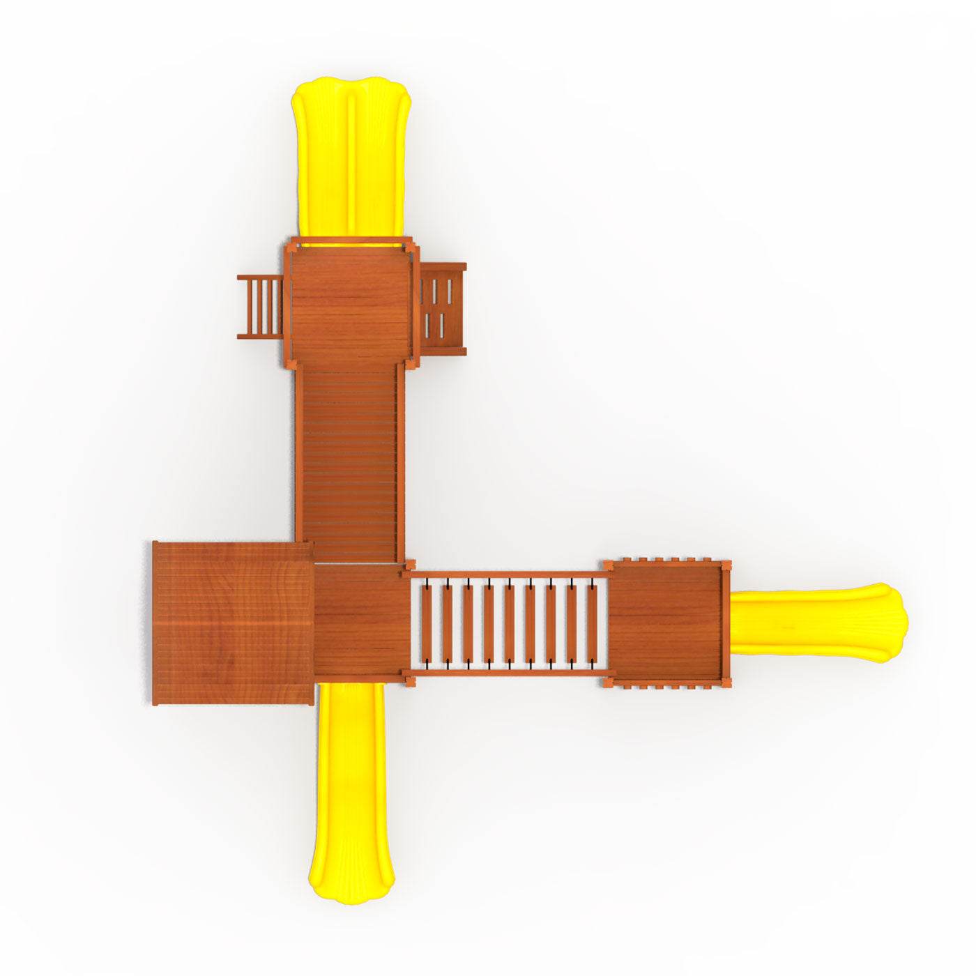 Juego Madera Plaza 06 - Play Plaza