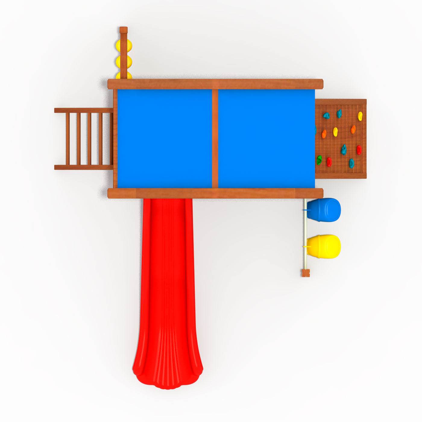 Juego Madera Plaza 07 - Play Plaza