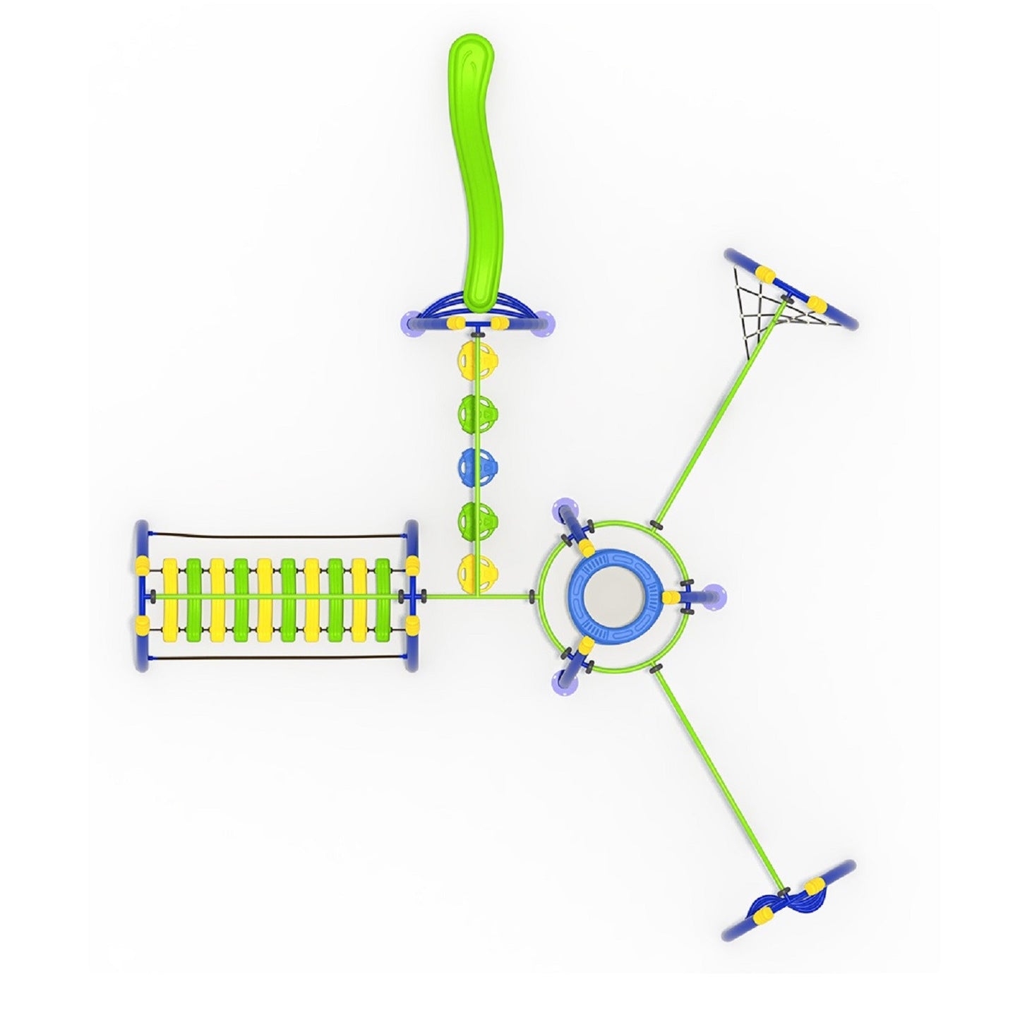 Juego Modular Deportivo 6-Juegos Deportivos-Juegos de Cuerdas y Escaladores-Play Plaza