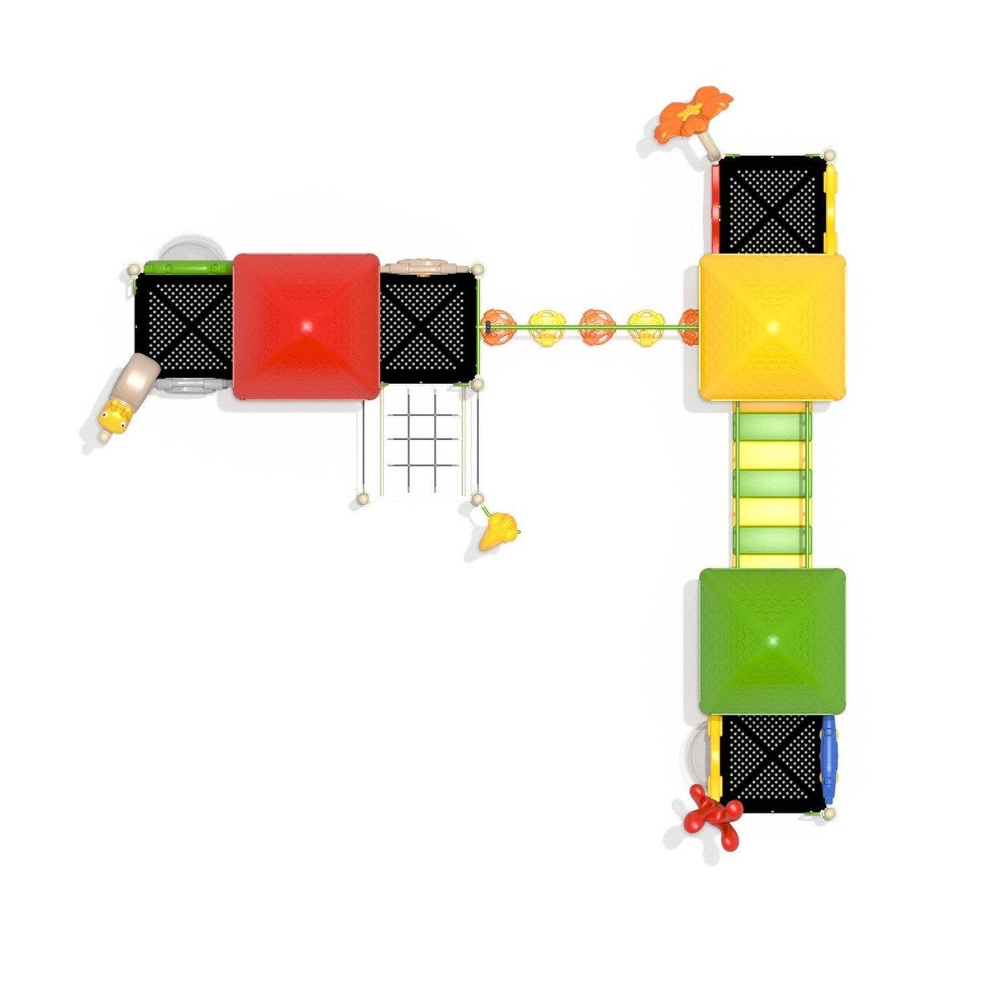 Juego Modular Inclusivo 08 - Play Plaza