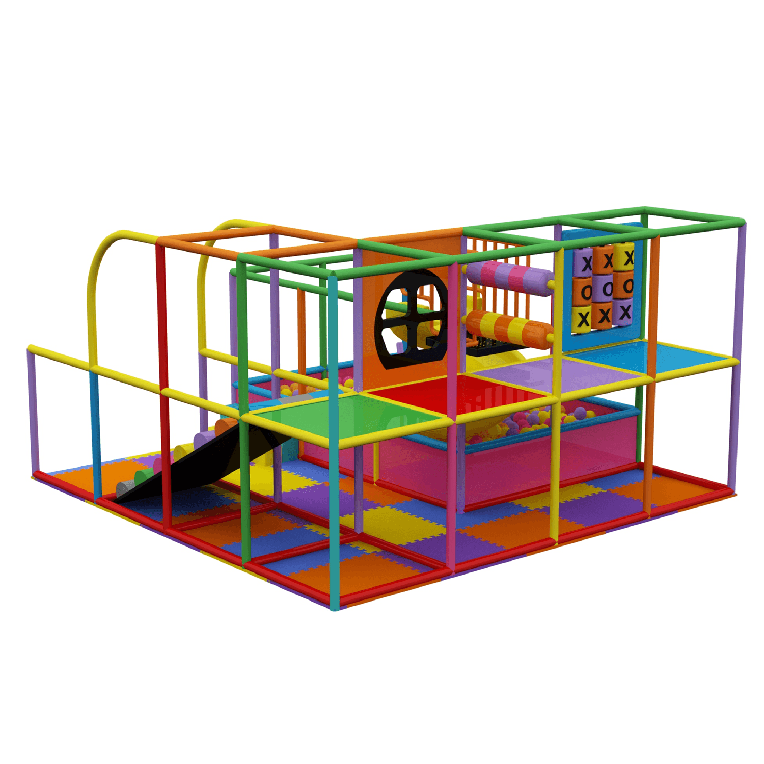 Juego Modular Interior 01 - Play Plaza