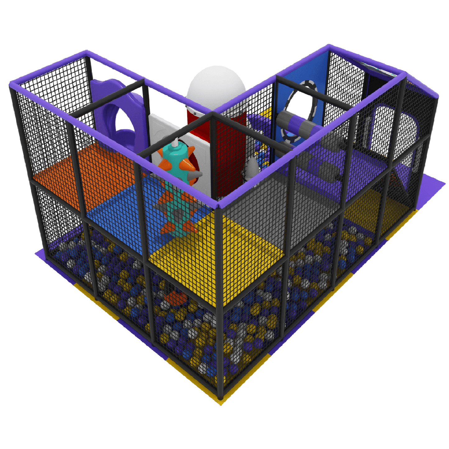 Juego Modular Interior 03 - Play Plaza