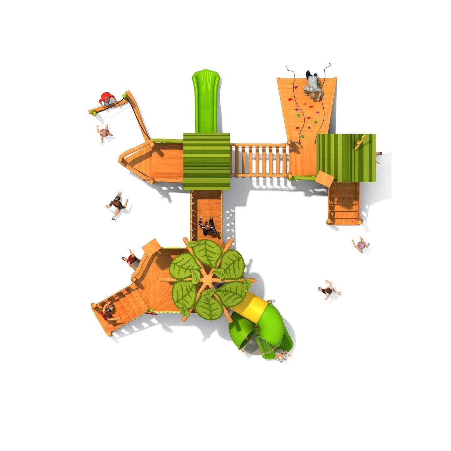 Juego Modular Madera 1482 - Play Plaza