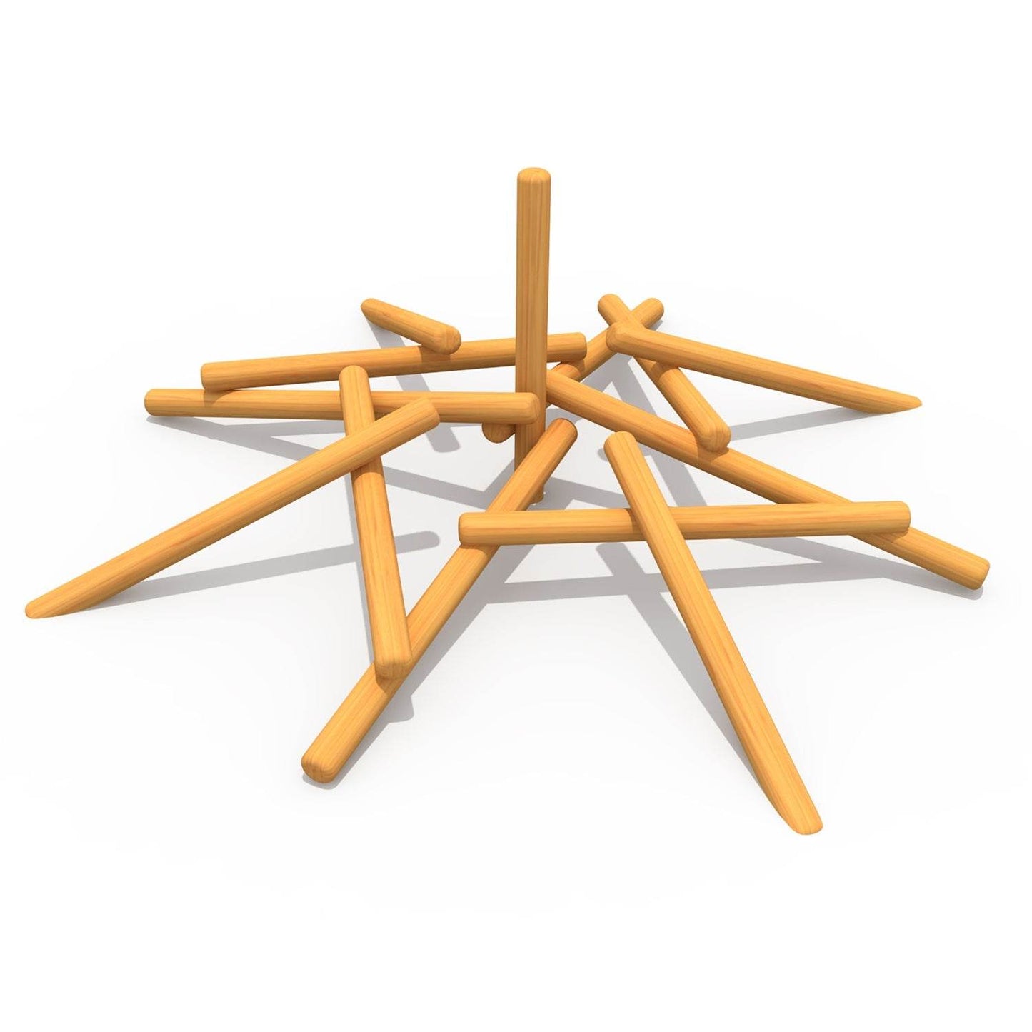 Juego Pirámide Madera - Play Plaza