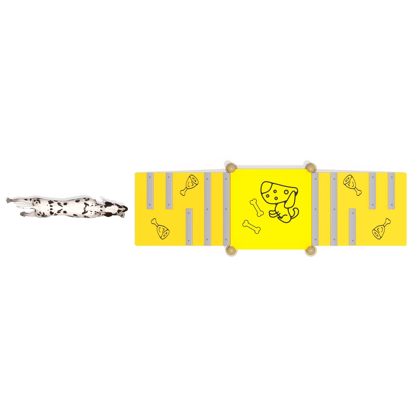 Pasarela con Tarima Canino-Pasarela-FY21205-Circuito Canino-Play Plaza