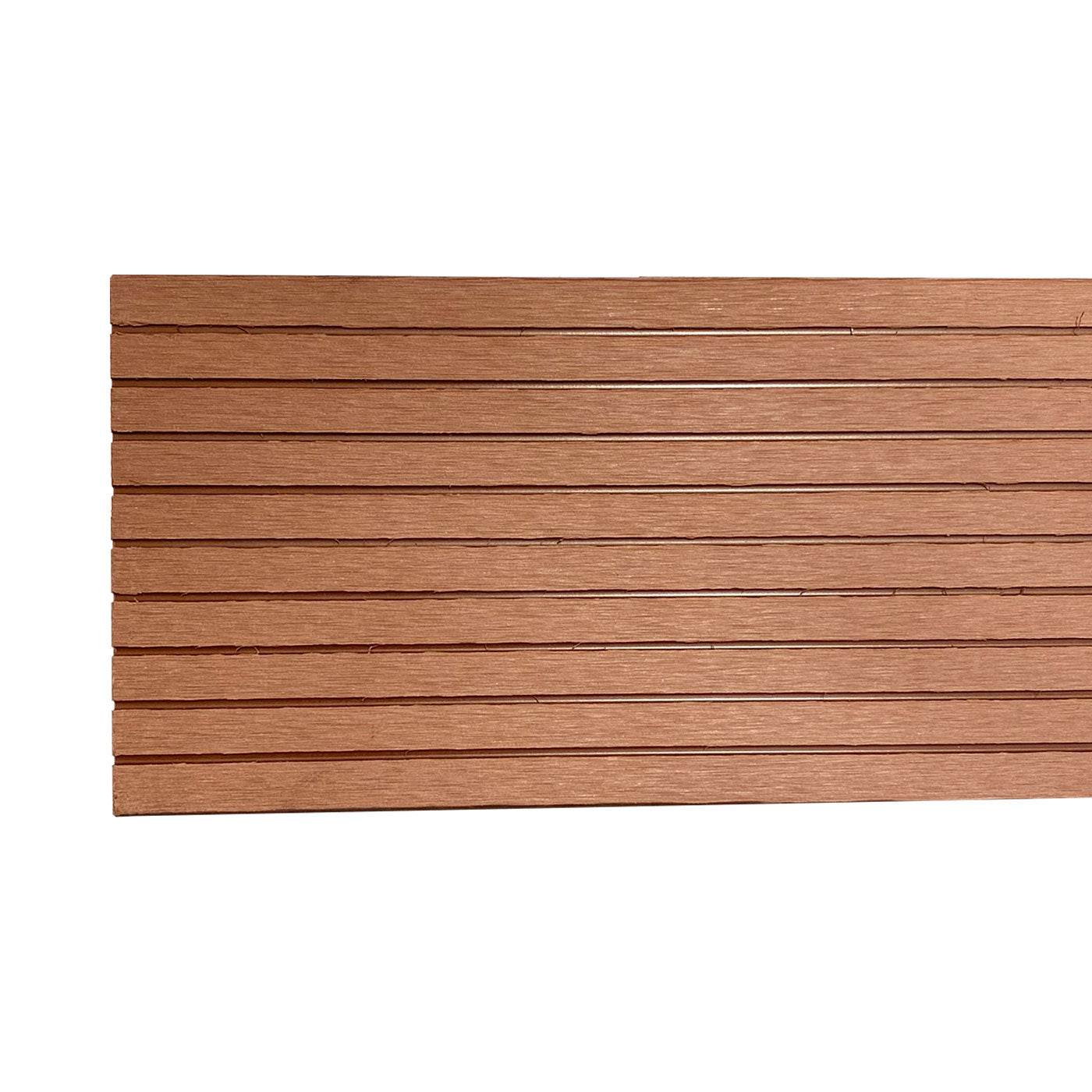 Piso Deck WPC Pro Café Claro - Play Plaza