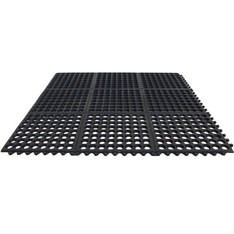 Piso Goma Interconectable Premium 12mmx92cmx92cm - Play Plaza