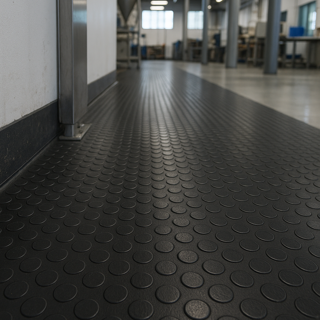 Piso PVC Estoperol Negro 15m x 2m x 1.5mm-Piso Goma Estoperol-HBTM45-Oferta,Pisos de PVC-Play Plaza