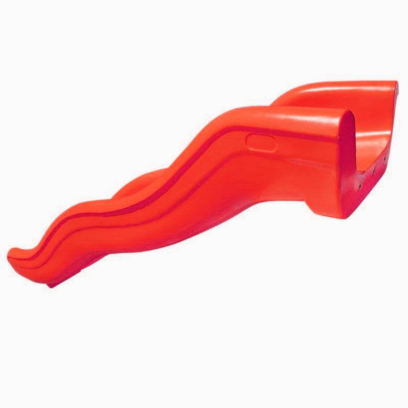 Tobogán Recto Ondulado Rojo - Play Plaza