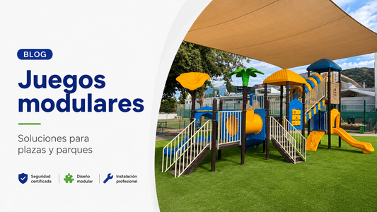 Juegos modulares para plazas