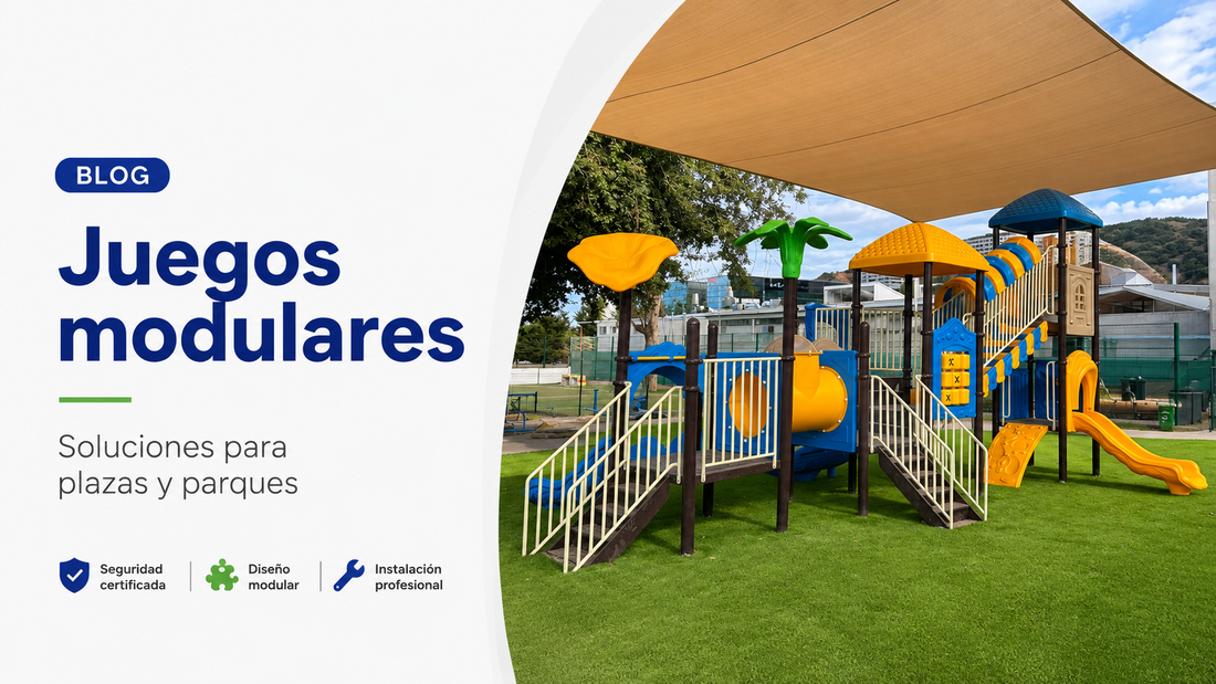 Juegos modulares para plazas
