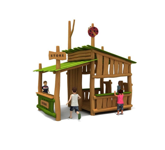 Juego Madera Casita