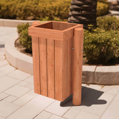 Basurero Madera - Play Plaza