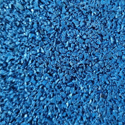 Borde Palmeta Caucho Azul - Play Plaza