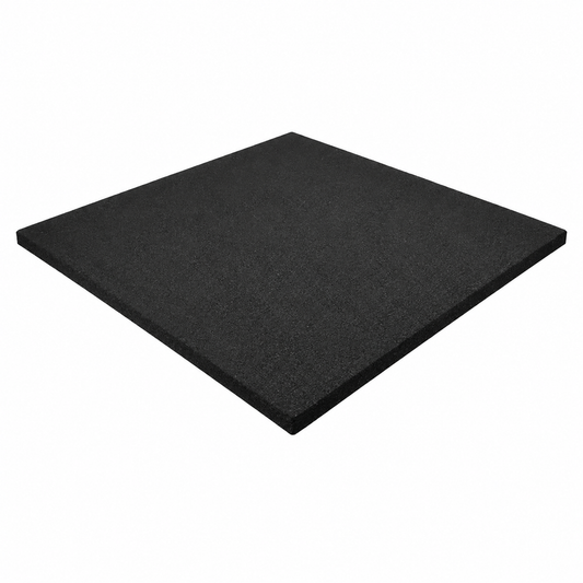 Piso Gimnasio Negro 1x1 Metros 15mm Play Plaza Play Plaza