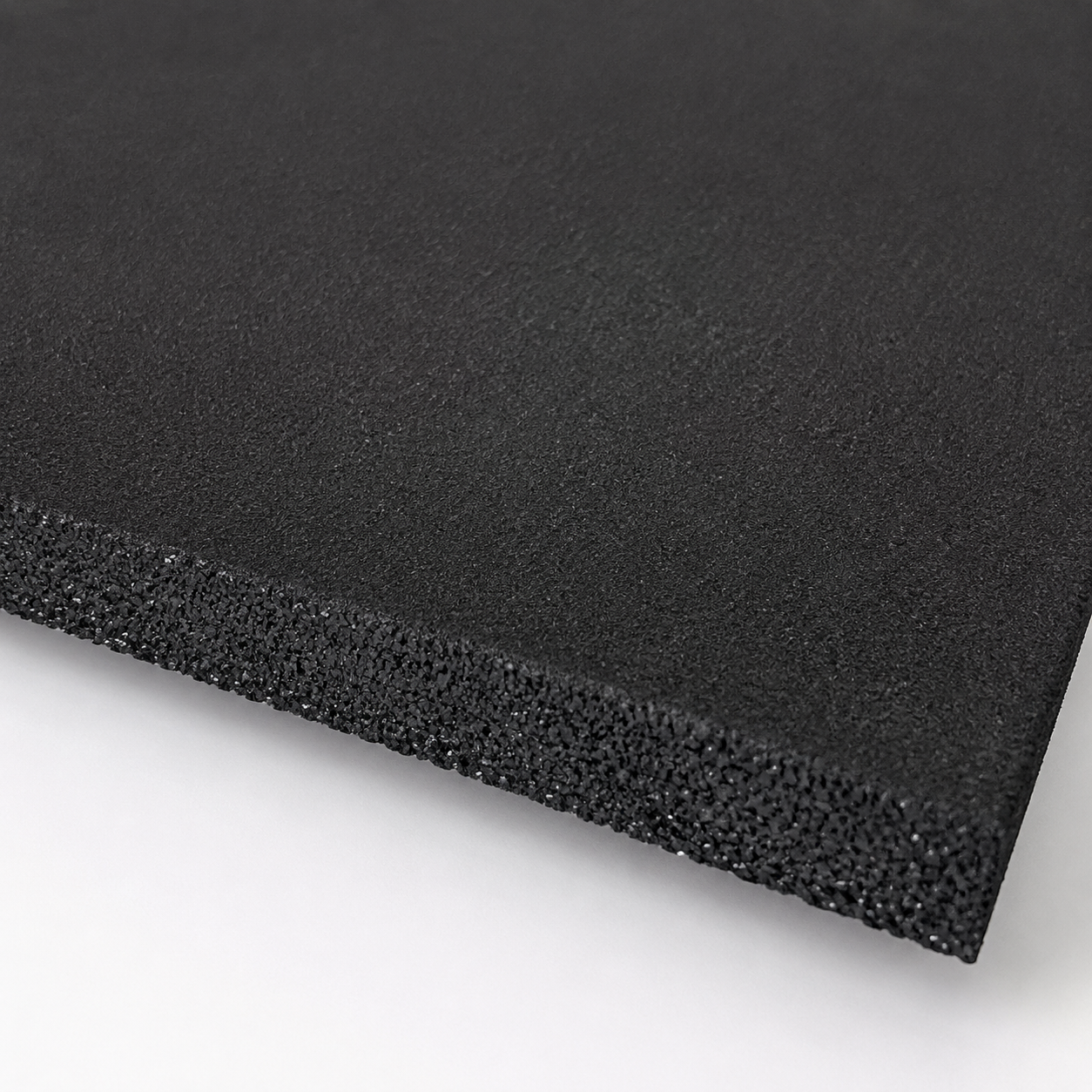 Piso Gimnasio  Negro 1x1 Metros 20mm Play Plaza Play Plaza