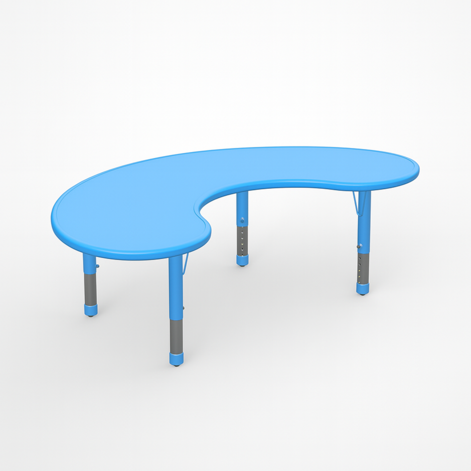 Mesa Riñon Colaborativa Polipropileno Reforzada-Mesas Escolares-YCY-005-2_AZUL-Play Plaza