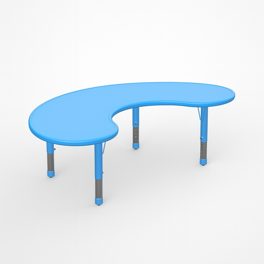 Mesa Riñon Colaborativa Polipropileno Reforzada-Mesas Escolares-YCY-005-2_AZUL-Play Plaza