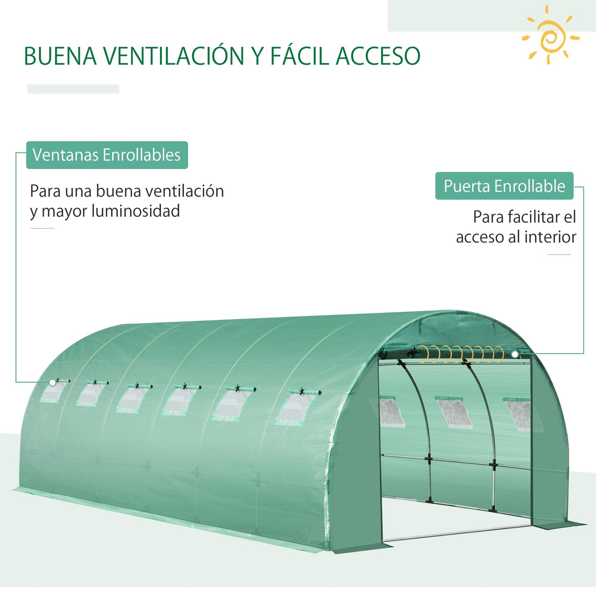 Cobertor Invernadero 36 Mt2 - Play Plaza