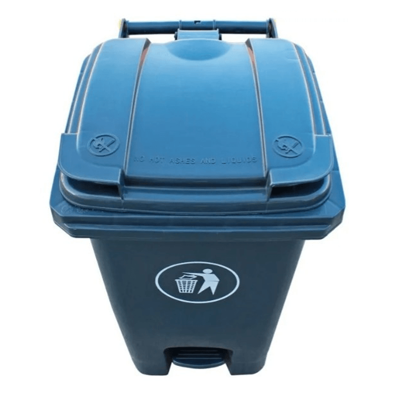 Contenedor Basura 60 Litros Gris - Play Plaza