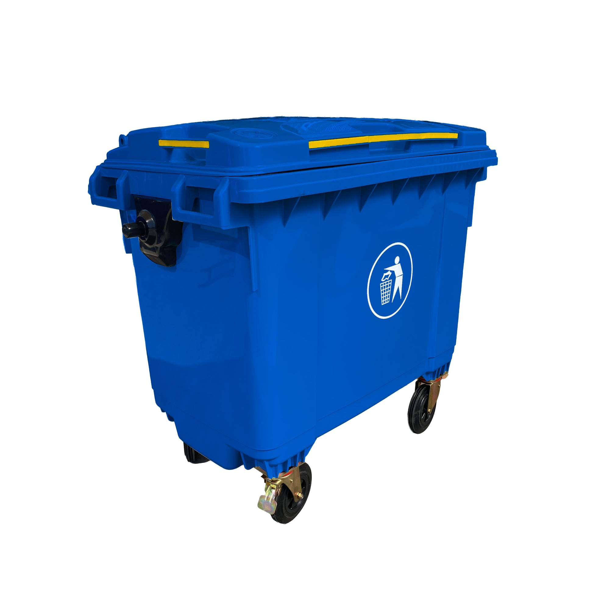 Contenedor Basura 660 Litros Azul Play Plaza Play Plaza