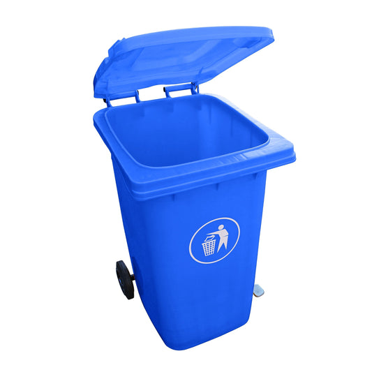 Contenedor Con Pedal 120 Lts Azul-Contenedores con Pedales-Play Plaza
