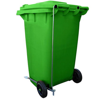 Contenedor Con Pedal 240 Lts Verde - Play Plaza