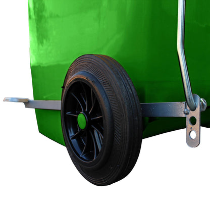 Contenedor Con Pedal 240 Lts Verde - Play Plaza
