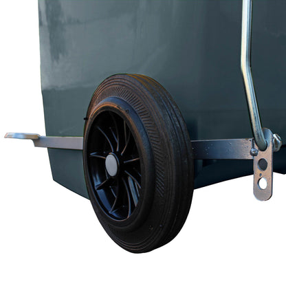 Contenedor con Pedal 120 lts Gris - Play Plaza