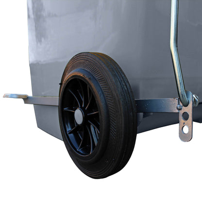 Contenedor con Pedal 240 Lts Gris - Play Plaza
